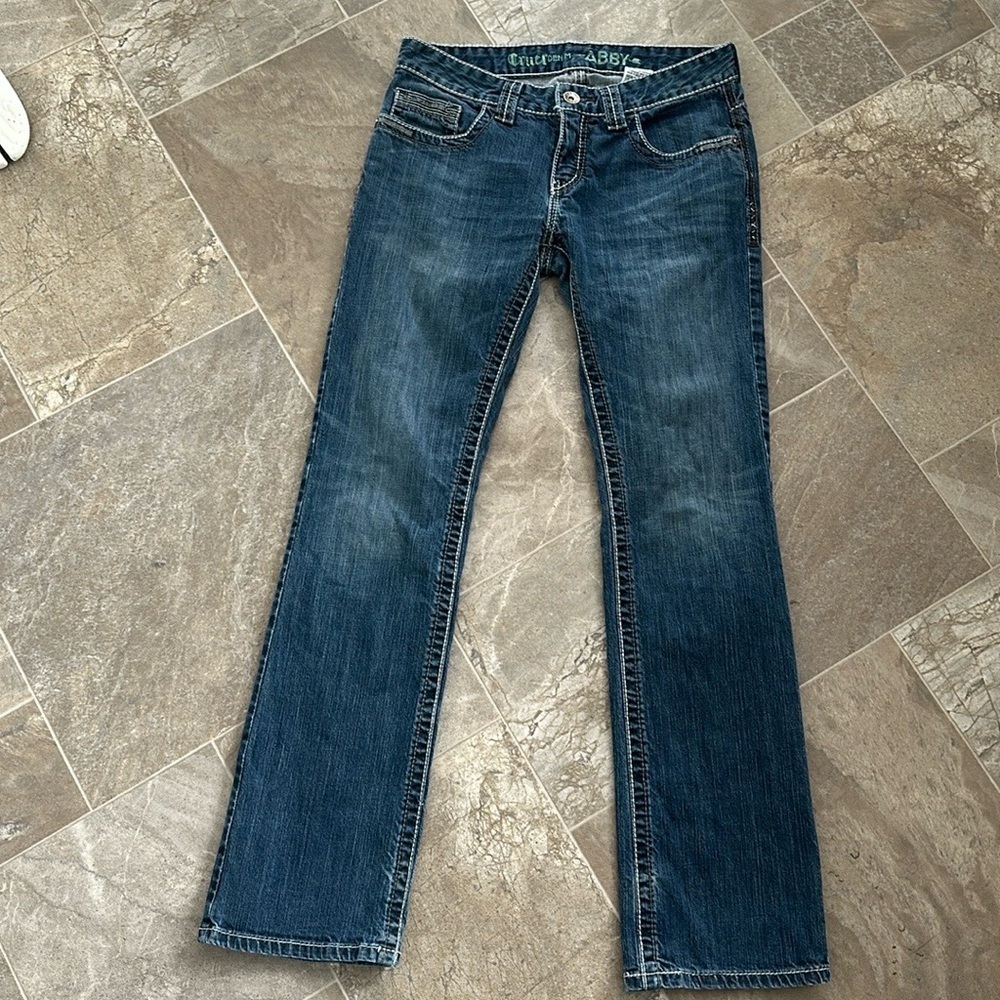 Cruel girl denim ABBY size 28/5R ladies denim western jeans boot cut